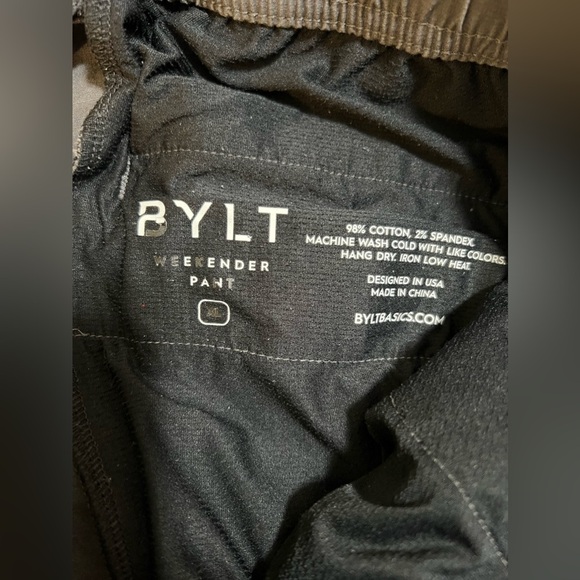 BYLT Premium Basics Weekender Pant Charcoal M7. - Picture 10 of 13